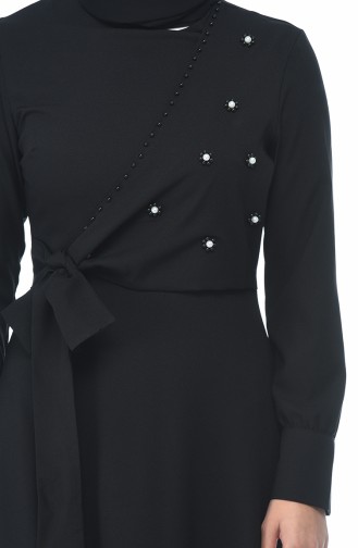 Robe Perlées 2088-02 Noir 2088-02