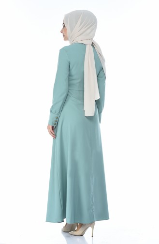 Robe Perlées 2088-06 Vert Noisette 2088-06