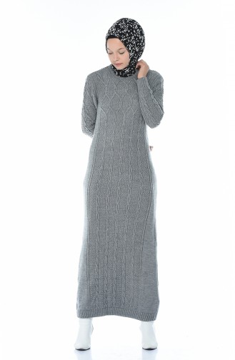 Robe Tricot 1908-02 Gris 1908-02