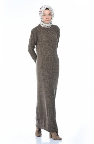 Mink Hijab Dress 1908-11