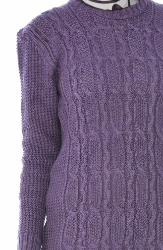 Tricot Dress Purple 1909-05