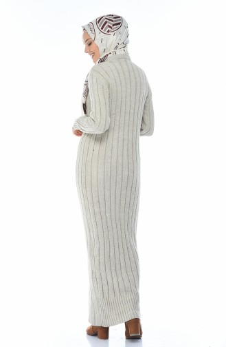 Longue Robe Tricot 1920-05 Beige 1920-05
