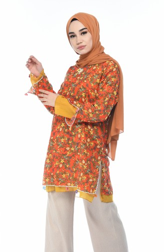 Orange Tuniek 65201A-04