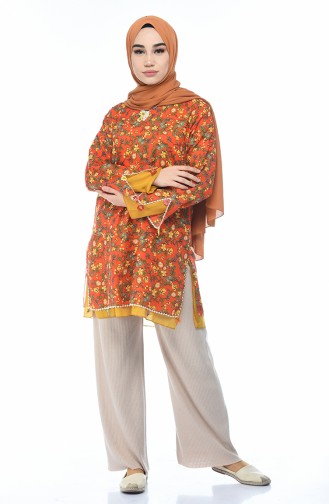 Orange Tuniek 65201A-04