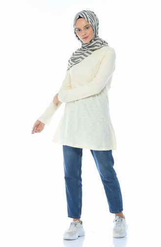 Basic Tunik 2710-19 Sarı 2710-19