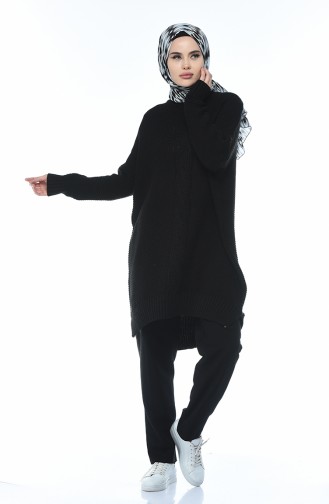 Tricot Tunic Black 1924-08