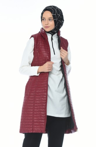 Dark Claret Red Waistcoats 1516-01