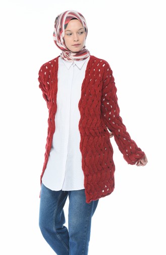 Claret Red Cardigans 7300-03