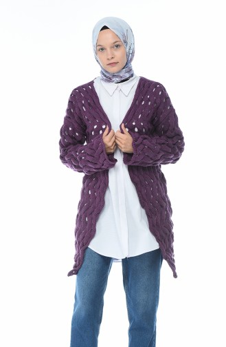 Purple Cardigans 7300-10