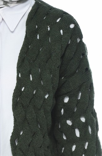 Gilet Tricot 7300-13 Vert emeraude 7300-13