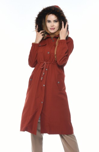 Brick Red Coat 4037-01