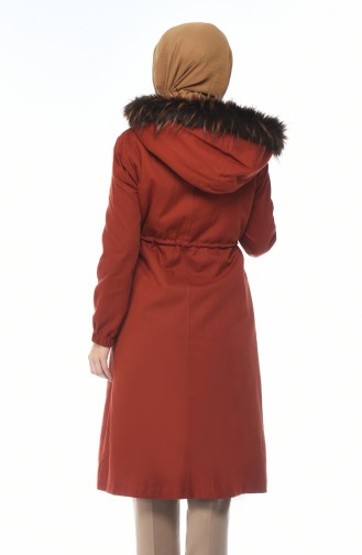 Brick Red Coat 4037-01