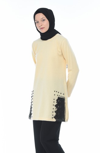 Beige Sweater 15353-01