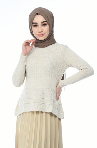 Tricot Sweater Beige 10011-02