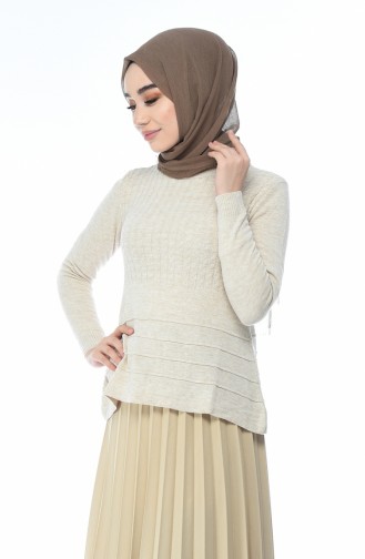 Tricot Sweater Beige 10011-02