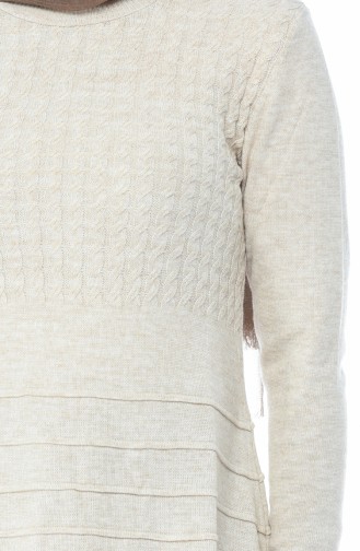 Pull Tricot 10011-02 Beige 10011-02