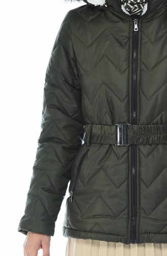 Dark Green Winter Coat 1573-01