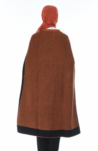 Schwarz Poncho 4176-07