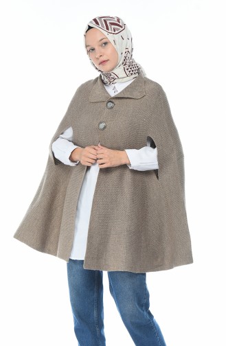 Mink Poncho 7301-05