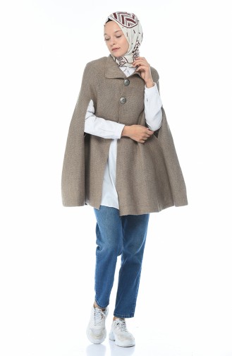 Mink Poncho 7301-05