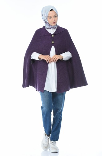 Purple Poncho 7301-07