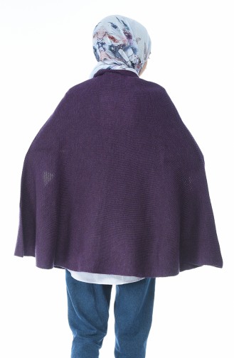 Lila Poncho 7301-07