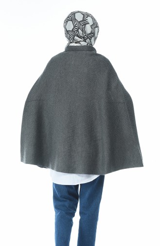 Gray Poncho 7301-11