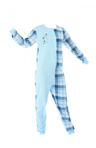 Babyblau Pyjama 702031-02