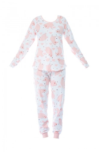 Ensemble Pyjama Pour Femme 712241-01 Rose 712241-01