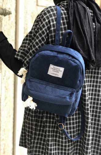 Women´s Backpack Navy Blue 05-06