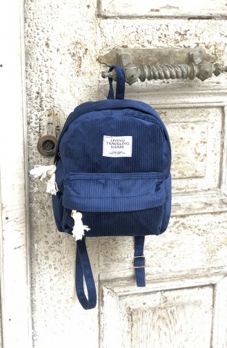 Women´s Backpack Navy Blue 05-06