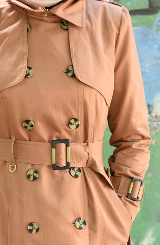 Cinnamon Color Trenchcoat 6714-01