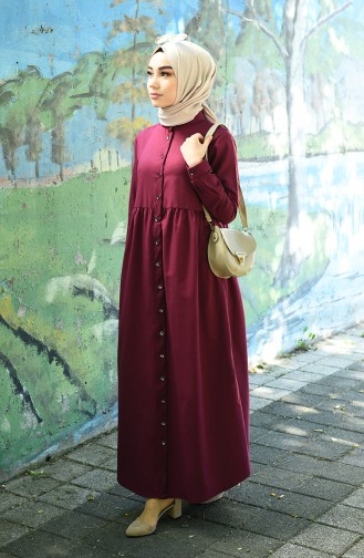 Zwetschge Hijab Kleider 3307-02
