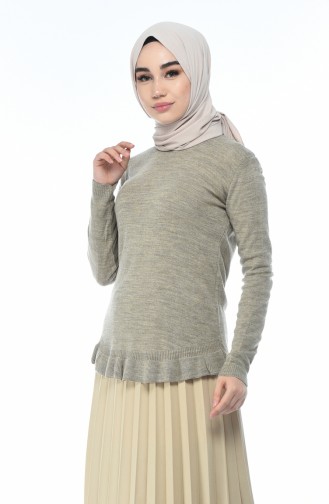 Tricot Plain Sweater Mink 1954-05