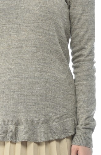 Tricot Plain Sweater Mink 1954-05