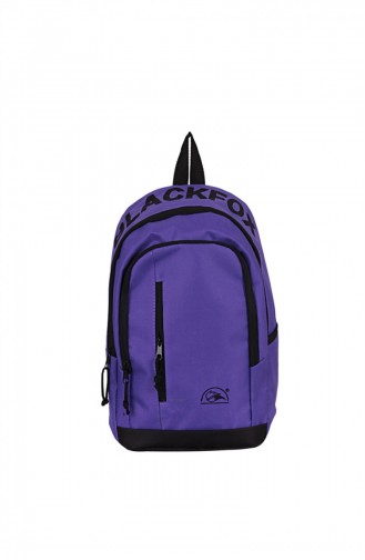 By Blackfox Fabric Backpack Purple 1247589004455