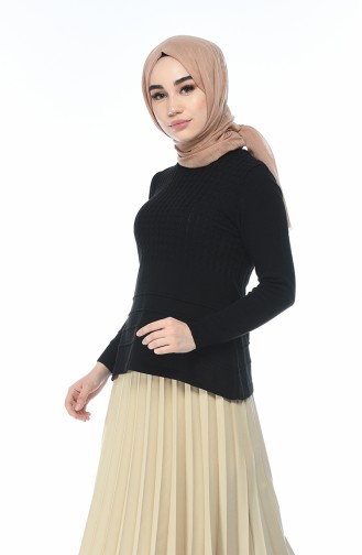 Pull Tricot 10011-01 Noir 10011-01