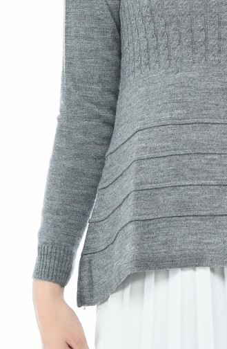 Grau Pullover 10011-06