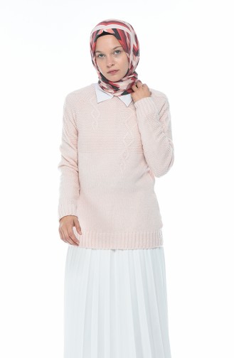 Tricot Sweater Powder 8021-03