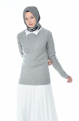 Pull Tricot 8021-07 Gris 8021-07