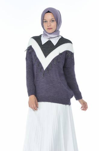 Pull Tricot 8035-03 Pourpre 8035-03