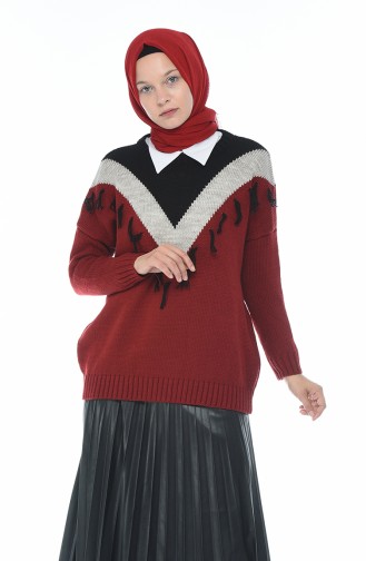 Pull Tricot 8035-05 Bordeaux 8035-05