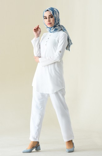 White Broek 14007-03