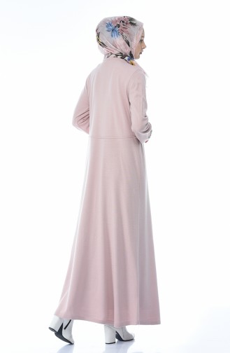 Powder Hijab Dress 4134-03