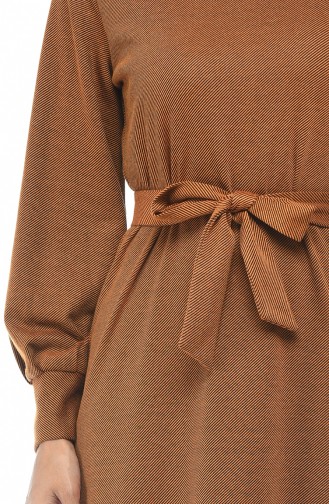 Tan Hijab Dress 1964-01