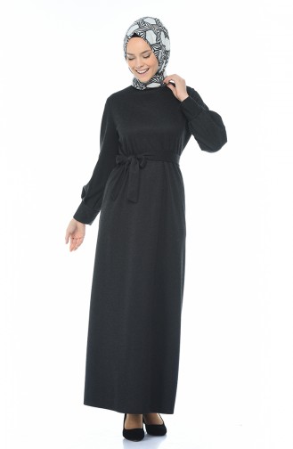 Smoke-Colored Hijab Dress 1964-03