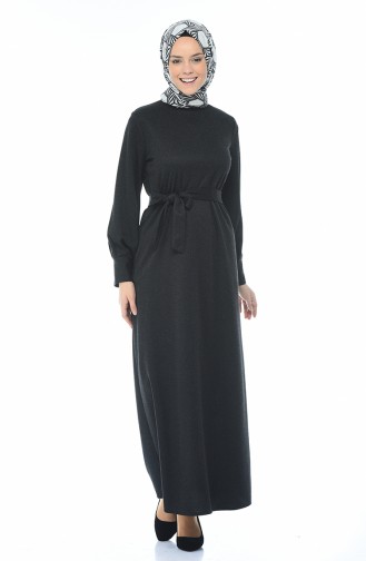 Smoke-Colored Hijab Dress 1964-03