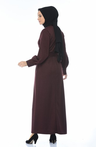 فستان ارجواني داكن 1964-05