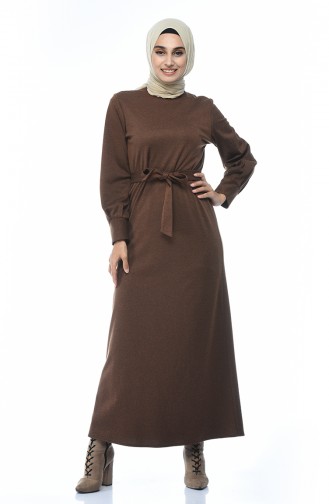 Brown Hijab Dress 1964-06