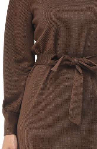 Brown Hijab Dress 1964-06